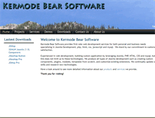 Tablet Screenshot of kermodesoftware.com